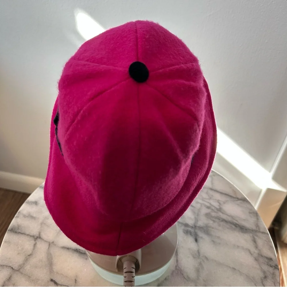 Vintage Kids Hat Pink and Black